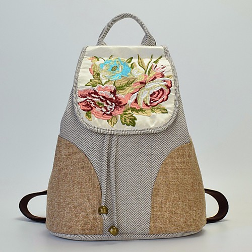 

Жен. Мешки Белье рюкзак Вышивка Хаки