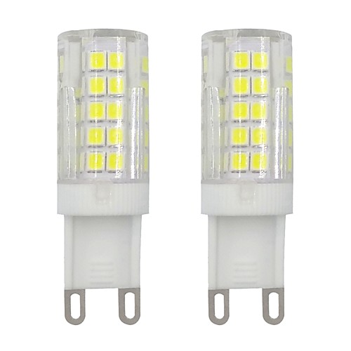 

3w g9 мини-кукурузный колпачок 2835 smd 64 светодиодных светильника для домашнего освещения холодный белый теплый белый ac 220v - 240v (2 шт)