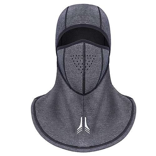 

Balaclava Pollution Protection Mask Waterproof Thermal / Warm Breathable Dust Proof Reflective Strips Bike / Cycling Grey Fleece Winter for Men's Women's Adults' Ski / Snowboard Camping / Hiking