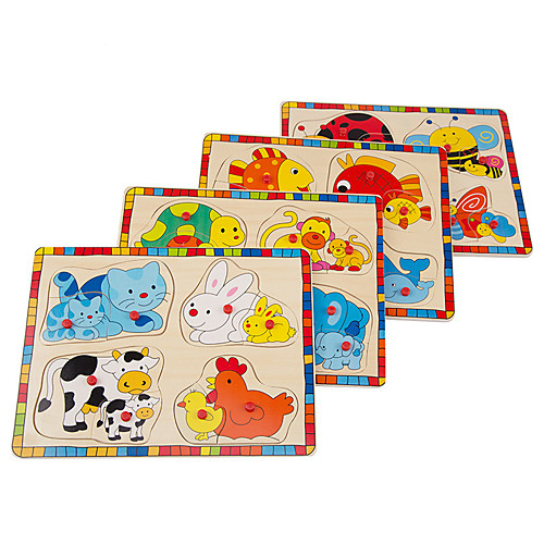 

1 pcs Jigsaw Puzzle Adult Puzzle Stress Reliever Animals Cool Exquisite Jumbo Wooden Child's Toy Gift