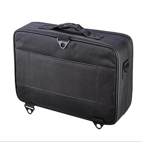 

Waterproof Polyester Zipper Cosmetic Bag Outdoor Black