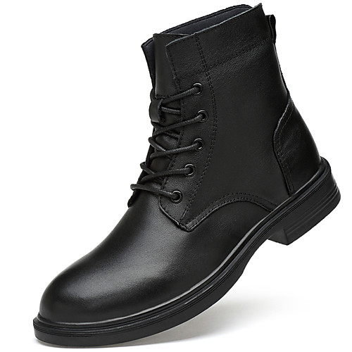 

Муж. Fashion Boots Наппа Leather Зима / Наступила зима На каждый день / Английский Ботинки Нескользкий Ботинки Черный / Для вечеринки / ужина
