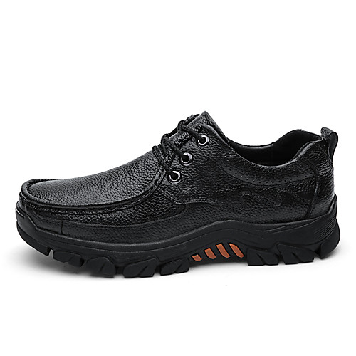 

Men's Cowhide Fall / Spring & Summer Casual / British Oxfords Breathable Black / Party & Evening