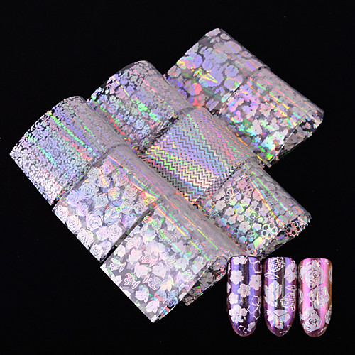 

8 pcs 3D наклейки на ногти Цветы маникюр Маникюр педикюр Многофункциональный Мода Повседневные / фестиваль