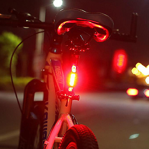 фото Светодиодная лампа велосипедные фары набор аккумуляторных ламп для велосипеда задняя подсветка на велосипед огни безопасности горные велосипеды велоспорт велоспорт / водонепроницаемый / быстросъемный Lightinthebox