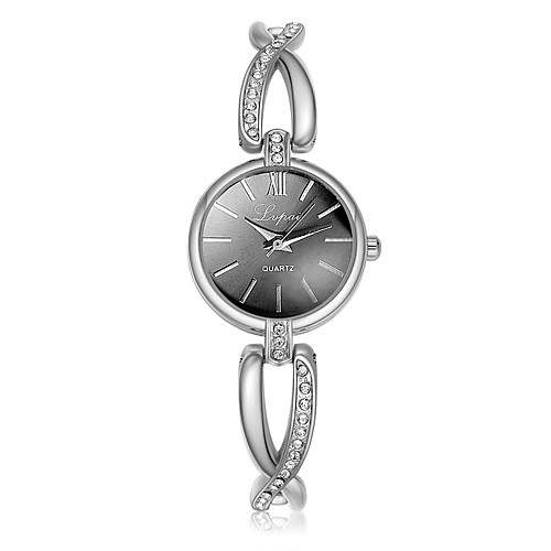 

Жен. Наручные часы Diamond Watch Кварцевый Серебристый металл / Розовое золото Повседневные часы Имитация Алмазный Аналоговый Дамы Элегантный стиль минималист - / Один год / Один год