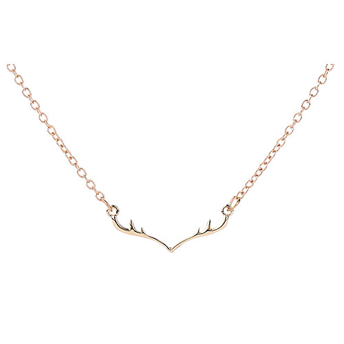 

Жен. Цепочка Классический Elk Милая Симпатичные Стиль Сплав Золотой Серебряный Розовое золото 50 cm Ожерелье Бижутерия 1шт Назначение Рождество фестиваль