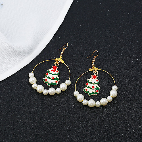 

Women's Earrings Holiday Wedding Birthday Romantic Earrings Jewelry Gold For Date Street Festival 1 Pair