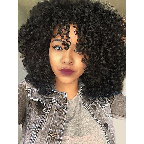 

Remy Human Hair 13x6 Closure Lace Front Wig Deep Parting style Brazilian Hair Curly Natural Wig 150% 180% Density Best Quality Thick Natural Hairline with Clip Glueless Women's Medium Length Human