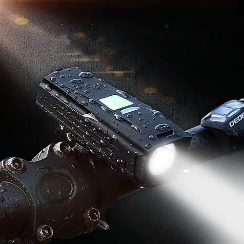 

Bike Light Front Bike Light Mountain Bike MTB Bicycle Cycling Waterproof Super Brightest Easy Carrying 18650 450 lm Rechargeable USB 18650 lithium battery White Cycling / Bike / ABS