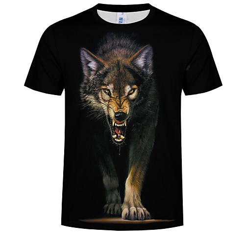 

Inspired by Cosplay Cosplay Anime Cosplay Costumes Japanese Cosplay T-shirt Animal / Wildlife / Printing Short Sleeve T-shirt For Men's