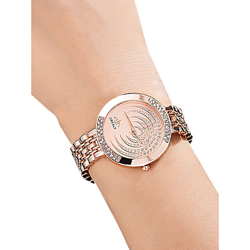 

Жен. Наручные часы Diamond Watch золотые часы Кварцевый Серебристый металл / Золотистый / Розовое золото 30 m Защита от влаги Имитация Алмазный Аналоговый Дамы На каждый день Мода -