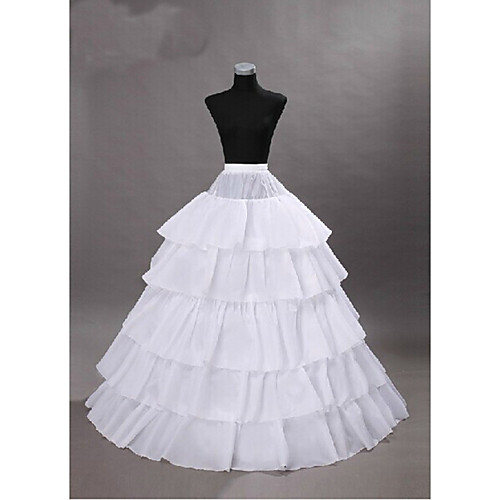 

Princess Dress Petticoat Hoop Skirt Tutu 1950s Gothic Medieval White / Layered / Under Skirt / Crinoline