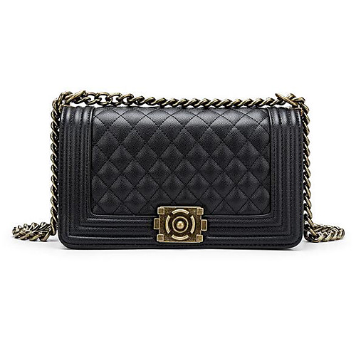 

Жен. Сумка Воловья кожа Решетка Небесно-голубой / Винный / Хаки