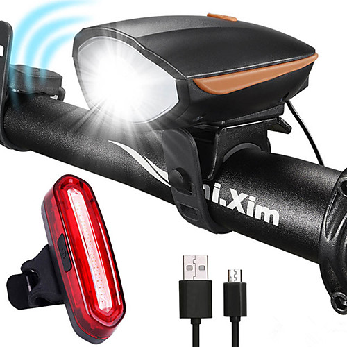фото Светодиодная лампа велосипедные фары набор аккумуляторных ламп для велосипеда задняя подсветка на велосипед огни безопасности горные велосипеды велоспорт велоспорт / водонепроницаемый / супер яркий Lightinthebox