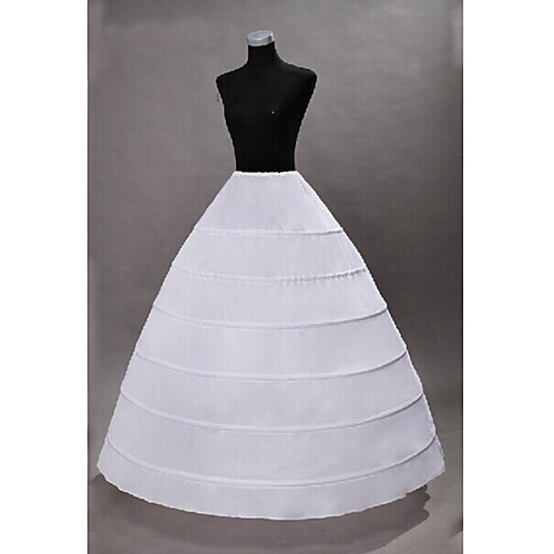 

Принцесса Нижняя юбка пачка Под юбкой Classic Lolita 1950-е года Готика Черный Белый / Средневековый / Кринолин