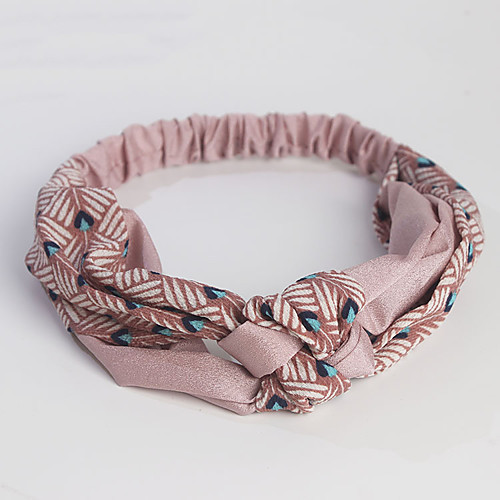 

Cotton Fabric Headbands with Pattern / Print 1 Piece Daily Wear Headpiece