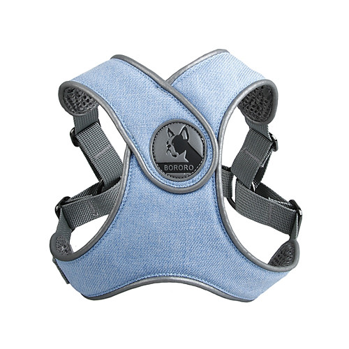 

Dog Harness Vest Solid Colored Other Material Pink Orange Gray Husky Labrador Alaskan Malamute Golden Retriever Dalmatian Border Collie