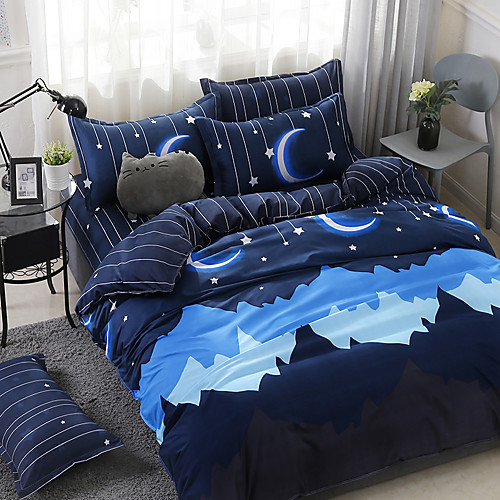 

Пододеяльник наборы Мультипликация Полиэстер С принтом 4 предметаBedding Sets / 400 / 4 шт. (1 пододеяльник, 1 простынь, 2 наволочки)