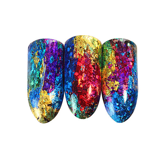 

1 pcs 3D наклейки на ногти Галактика маникюр Маникюр педикюр Градиент / Лучшее качество модный / Мода Повседневные