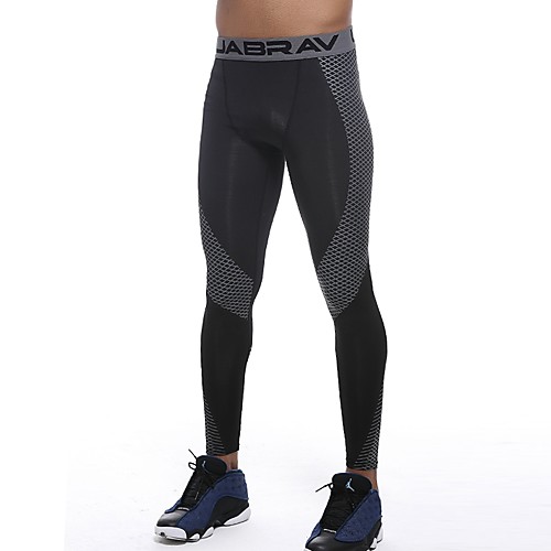 

UABRAV Муж. Компрессионные брюки Лосины для бега Черный Виды спорта Контрастных цветов Эластан Компрессионная одежда Велоспорт Колготки Леггинсы Бег Фитнес Разрабатывать Спортивная одежда / Зима