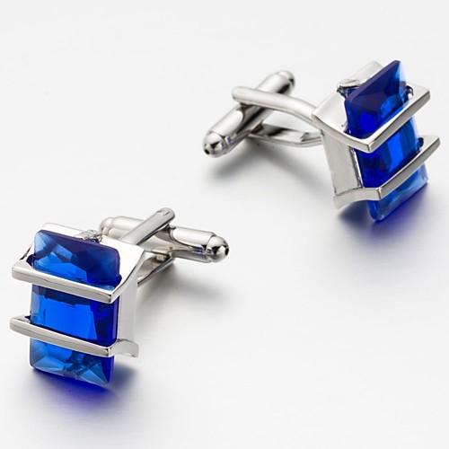 

Cufflinks Dresswear Crystal Brooch Jewelry Silver For Formal