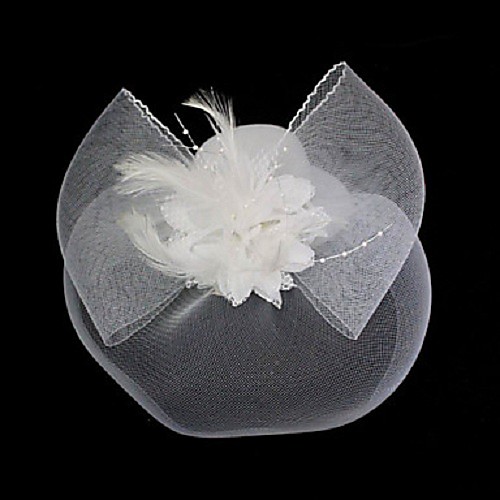 

Сеть / Фланель Fascinators с Пух / Цветы 1 шт. Свадьба / Особые случаи Заставка