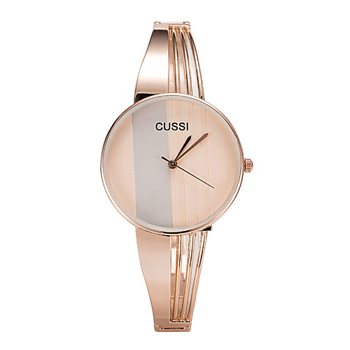 

Women's Wrist Watch Japanese Quartz Stainless Steel Silver / Rose Gold Chronograph Cute Casual Watch Analog Ladies Bangle Fashion - Silver Rose Gold Two Years Battery Life