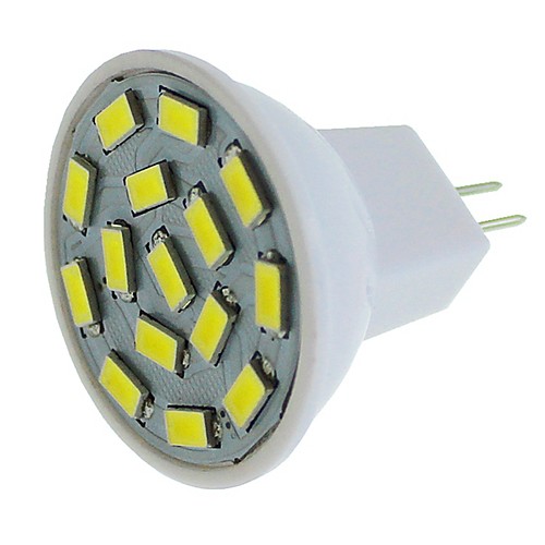 

SENCART 1шт 1.5 W 450-500 lm G4 Точечное LED освещение MR11 15 Светодиодные бусины SMD 5730 Тёплый белый Холодный белый 24 V