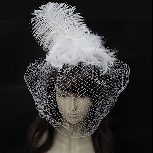 

Тюль / Сеть Fascinators с Пух 1 шт. Свадьба / Особые случаи Заставка