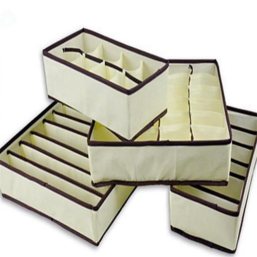

Non-woven Rectangle New Design / Lovely Home Organization, 1 set Storage Boxes