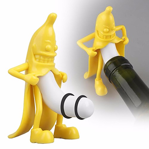 

мультфильм банан форма бутылка красного вина пробка пробка для пива пробка пробка