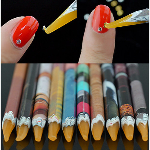 

1pc Eco-friendly Material Nail Art Tool Nail DIY Tools For Multi Function / Best Quality White Series nail art Manicure Pedicure Trendy / Fashion Daily