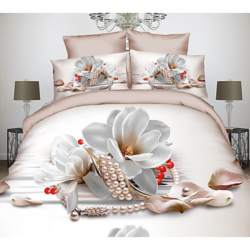 

Пододеяльник наборы Мультипликация Полиэстер С принтом 4 предметаBedding Sets