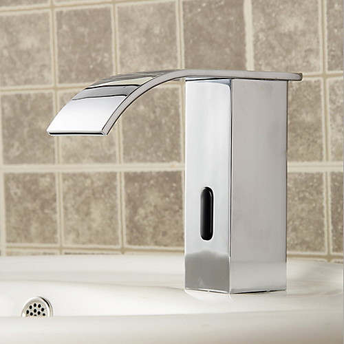 

Faucet Set - Sensor Electroplated Other Hands free One HoleBath Taps