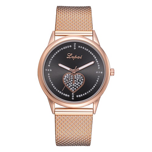 

Жен. Наручные часы золотые часы Кварцевый силиконовый Черный / Серебристый металл / Золотистый Новый дизайн Повседневные часы Аналоговый На каждый день Мода - / Один год / Один год