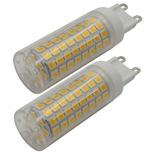 

2pcs 5 W Двухштырьковые LED лампы 460 lm G9 T 102 Светодиодные бусины SMD 2835 Тёплый белый Холодный белый 110-130 V / RoHs