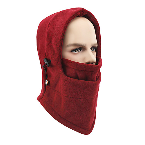 

Pollution Protection Mask Thermal / Warm Windproof Fleece Lining Moisture Wicking Soft Bike / Cycling Black Dark Grey Violet Fleece Polyester Winter for Men's Women's Adults' Outdoor Exercise