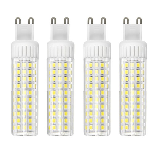 

4шт 8.5 W 1105 lm G9 LED лампы типа Корн T 125 Светодиодные бусины SMD 2835 Диммируемая Тёплый белый Холодный белый 220 V