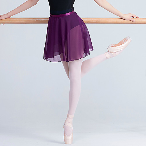 

Ballet Bottoms Women's Training / Performance Elastane / Lycra Sashes / Ribbons / Split Joint Natural Skirts
