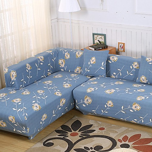 

Накидка на диван С принтом Активный краситель Полиэстер Чехол с функцией перевода в режим сна