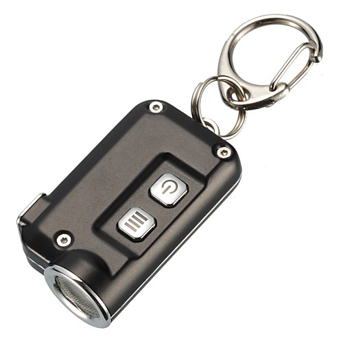 

Nitecore TINI Key Chain Flashlights 380 lm LED LED 1 Emitters Easy Carrying Everyday Use Black Grey Gold
