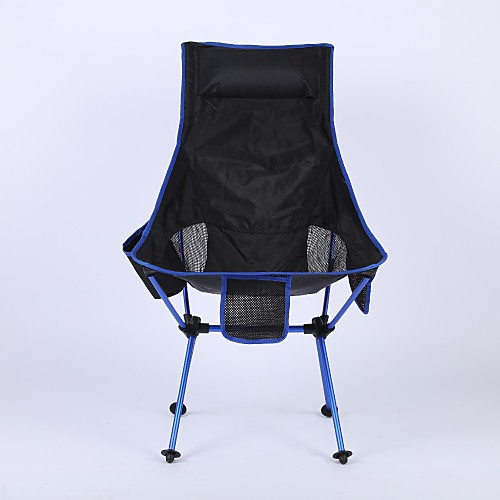 фото Складное туристическое кресло с боковым карманом высокая спина с подголовником многофункциональный компактность ультралегкий (ul) складной сетка 7075 алюминиевый сплав для 1 человек / удобный Lightinthebox