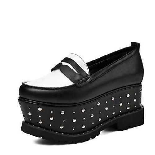 

Жен. Наппа Leather Весна Мокасины и Свитер Микропоры Черный