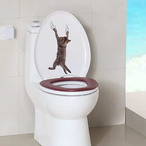

Наклейки для туалета - Наклейки для животных Животные Гостиная / Спальня / Ванная комната