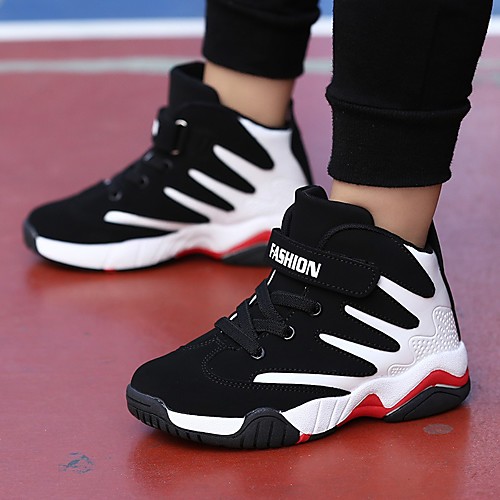 

Boys' Comfort PU Athletic Shoes Little Kids(4-7ys) / Big Kids(7years ) Basketball Shoes Red / Blue / Black / White Winter