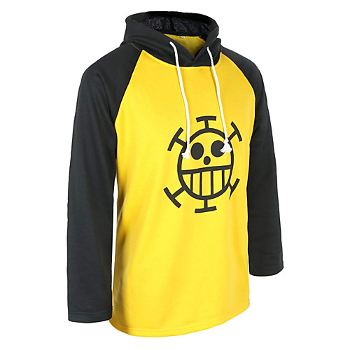 фото Вдохновлен one piece trafalgar law аниме косплэй костюмы японский косплей толстовки неприменимо толстовка назначение универсальные Lightinthebox