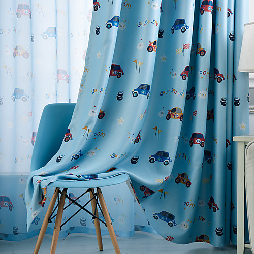 

Mediterranean Kids Curtains Two Panels Curtain / Kids Room/Children's Room