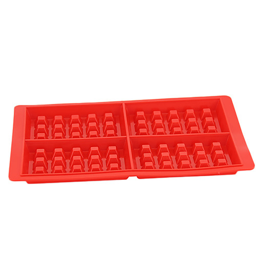 

4 square Waffle Silicone Cake Mold Handmade Baking Cookies muffle mold High Temperature Easy to Release