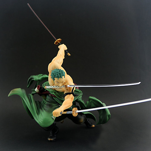 

Аниме Фигурки Вдохновлен One Piece Roronoa Zoro ПВХ 20 cm См Модель игрушки игрушки куклы